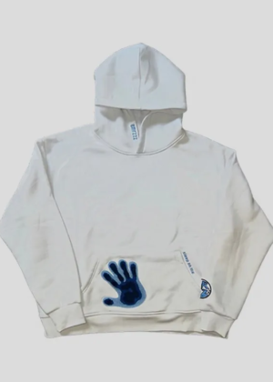 Emrzzz Thermal White Hoodie