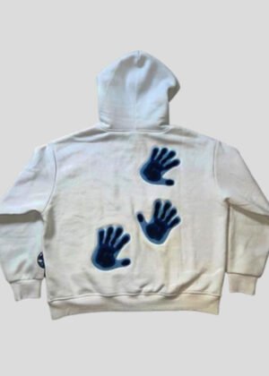 emrzzz thermal pullover white hoodie