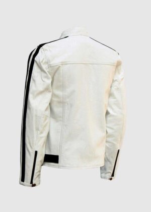 off white leather jacket
