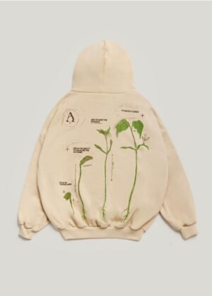 tree of life pullover beige alchemai hoodie
