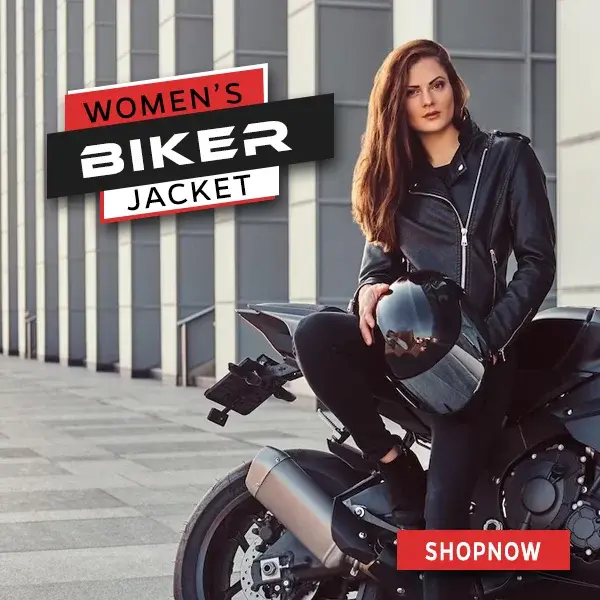 womens biker jacket