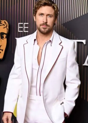 bafta awards 2024 ryan gosling white suit