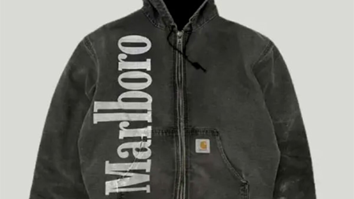 Marlboro Carhartt Grey Jacket - Carhartt Denim Jacket