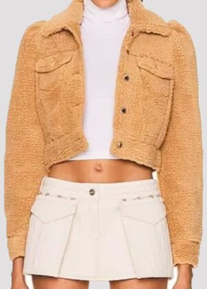 the equalizer s04 delilah mccall brown cropped jacket