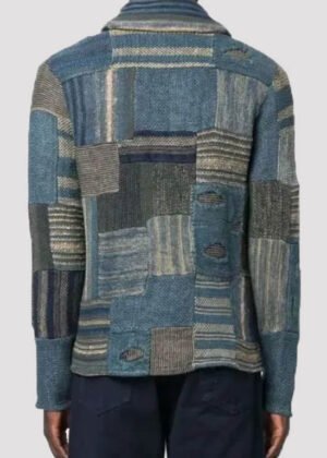 the equalizer s04 harry keshegian patchwork cardigan
