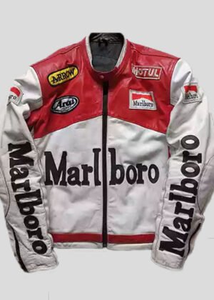 vintage marlboro leather jacket