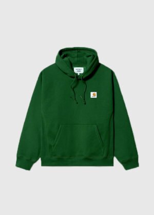 carhartt wip x awake ny printed green hoodie