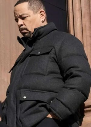 law and order svu odafin tutuola puffer jacket