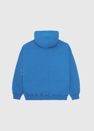 sp5der tc hoodie blue