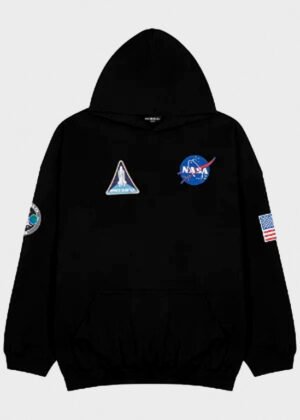 balenciaga nasa space print hoodie