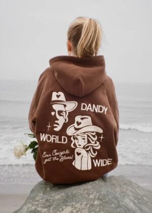 dandy cowgirl oversized hoodie