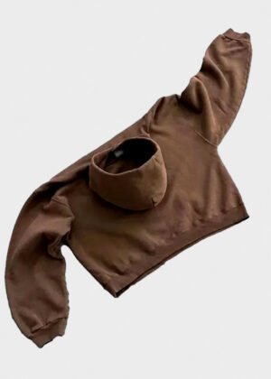 oversized akimbo wyoming hoodie brown
