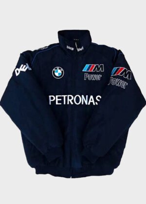 bmw f1 racing bomber jacket