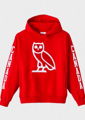 og canada day red hoodie