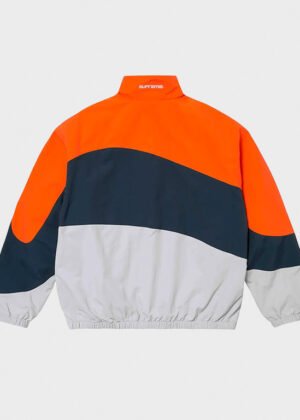 supreme curve orange track jacket